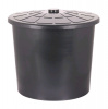 Бак для мусора пластм.  75л с крышкой (580х580х800мм) /Башкирия (5шт)