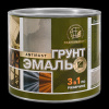 серая 20 кг Грунт-эмаль по ржавчине 3в1 /Радуга/