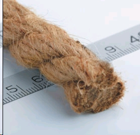 Веревка джутовая D14мм ( 50м)                                                