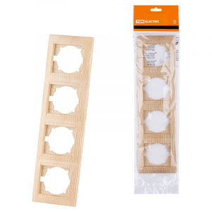 Рамка 4-ая вертикальная сосна "Лама" TDM