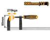 Струбцина тип F  80*300мм  INGCO HFC020802 INDUSTRIAL