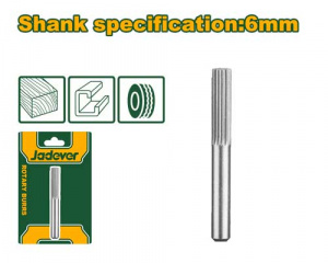 Борфреза цилиндр d6мм,h13мм JADEVER JDYE1K04/300