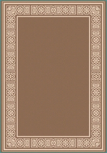  Коврик  ЖАККАРДОВЫЙ  60*110см (циновка) Овал МИКС/Витебск