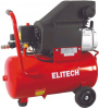 Компрессор коаксиальный масляный,вх.220л/мин,8бар,1.5кВт,24л ELITECH 