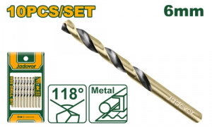 Сверло по металлу  6,0мм JADEVER JDTD89006/упак.10шт