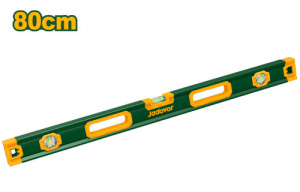 Уровень  80 см строительный 3 глазка  JADEVER JDSL1G80/20