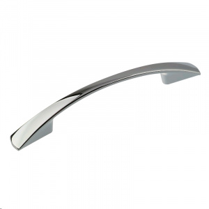 Ручка-скоба  96мм (хром) Бабочка  ZY-7C (21гр) Trodos