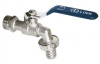 Кран шаровый водоразборный под шланг ручка 3/4Wh AQL01481/3951 (5шт/40шт)