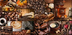 ъПанель стеновая ПВХ Мозаика стандарт Аромат кофе 0,4мм (0,480*0,960мм)/КР (10шт)
