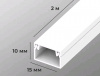 Кабель-канал 15*10 мм (144м/72шт. в уп) Россия