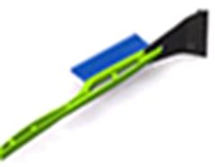 Щетка АВТОМОБИЛЬНАЯ со скребком  42см вес 102 гр.