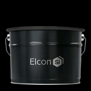 Эмаль термостойкая черная 10кг (до 1200С)/Элкон