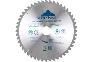 Диск пильный по дереву 350*50/32мм 48 зубов /Vertex