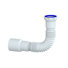 Гибкая труба с гайкой 1 1/2" 40*40/50  400мм (D45) ЮНИКОРН (150шт)