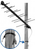 Антенна наружная "Дельта Н111-02" с F-коннект. [16] ДМВ 