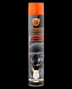 ПОЛИРОЛЬ пластика салона с Глянцевым эффектом Пинаколада 1000мл ELTRANS/12