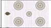  Пленка самокл.45см/8м Орнамент на сером P-5662/12/BellFIX 