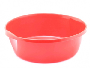 Таз пластм. 15л с ручками  красный  /Бийск (30шт)