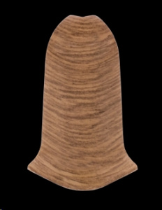 L013 Угол наружный Дуб темный Лайн Пласт/50