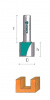 Фреза пазовая прямая 1007 D12 (рез) h76 (высота реза) d12мм (хвостовик) i54 L130 /Алмаз без НДС