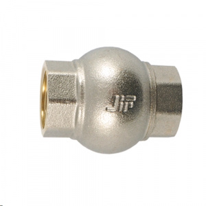 Клапан обратный  1 с латун.сердечником  пружинный муфтовый JIF 312 (8шт/64шт)