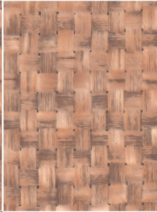  Пленка самокл.45см/8м Плетенка коричневая 0239W/20