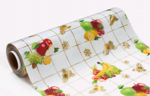 Клеенка силиконовая 0,6м*20м НЕПРОЗРАЧНАЯ (термостойкая) /T4296