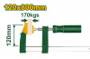Струбцина тип F 120* 800мм,макс.сжатие170кг JADEVER JDCP2124