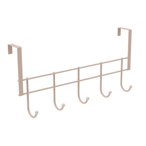 Вешалка надверная ВНД5/БЖ Бежевый металлик (5шт)