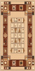  Коврик Мокко  60*110см Прямой 003-53/Россия