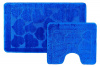  Набор ковриков д/ванной  BOMBINI CLASSIC 60*100/50*60 (2шт) Синий CLT100 