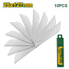 Лезвия сменные для техн.ножа 25мм (набор 10 лезвий) JADEVER JDMK1K25/120
