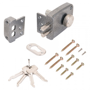 Замок накладной ЗН1-1 КЗ (5 ключей) АЛЛЮР (20)