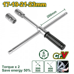 Ключ балонный крестовой 16" 17х19х21х23 JADEVER JDTH6516/10
