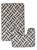  Набор ковриков  д/ванной AQUADOMER FIESTA 50*80/50*40 (2шт) Gray F003 (серый) 1/50