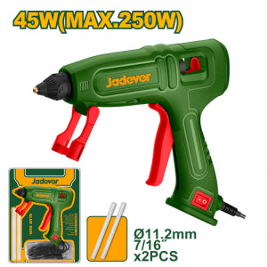 Пистолет клеевой 11,2мм 45Вт + 2 стержня JADEVER JDGL4608/24