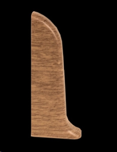 L002 Заглушка левая Орех грецкий Лайн Пласт/50