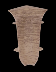 L003 Угол внутренний Дуб беленый Лайн Пласт/50