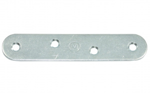 Пластина крепежная ПК-100 цинк /Кунгур (1шт/300шт)