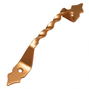 Ручка-скоба 125мм Классик (витая) золото Делга