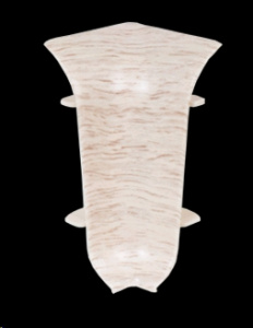 L064 Угол внутренний Клён белый Лайн Пласт/50