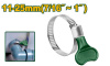 Хомут ф 11-25мм БАБОЧКА ПЛАСТ. РУЧКА 12.7мм /20шт пак JADEVER JDHU4901/800