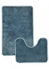  Набор ковриков д/ванной  AQUADOMER Marina Марина 50*80/50*40 Blue (Голубой)/AM001