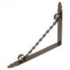 яКронштейн 300*225 ФИГУРНЫЙ мод.2 бронза антик 3мм инд.уп./10шт/Россия