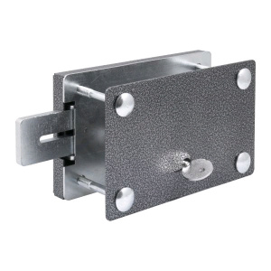 Замок накладной ЗНЦ с задвижка 3кл. тяжелый. Аллюр