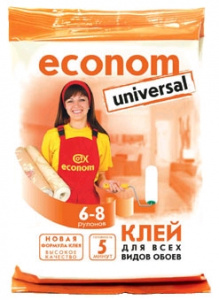 Клей обойный универсал 200г (6-8 рулонов) ECONOM/30 