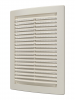 Решетка вентил. пласт. 15*20см с сеткой Ivory СЛОН. КОСТЬ (70шт)