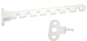 Ограничитель открывания пвх белый (165мм) (50шт)