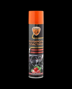 ПОЛИРОЛЬ пластика салона с Глянцевым эффектом Клубника 400мл ELTRANS/16