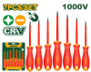 Набор отверток  7шт диэлектрических  JADEVER JDSS7407